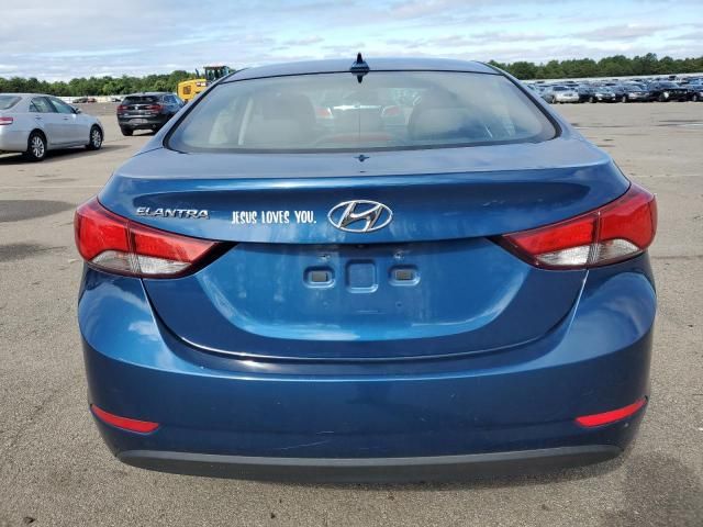 2016 Hyundai Elantra SE