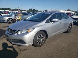 Honda salvage cars for sale: 2015 Honda Civic EX