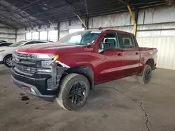 Chevrolet salvage cars for sale: 2021 Chevrolet Silverado K1500 LT Trail Boss