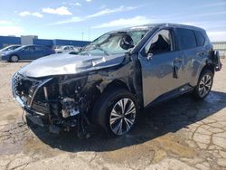 Salvage cars for sale at Woodhaven, MI auction: 2023 Nissan Rogue SV