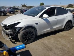 Salvage cars for sale at San Martin, CA auction: 2021 Tesla Model Y