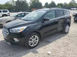 Salvage cars for sale at Madisonville, TN auction: 2019 Ford Escape SEL