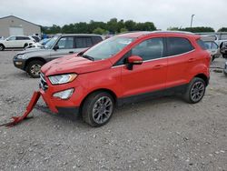 Salvage SUVs for sale at auction: 2020 Ford Ecosport Titanium