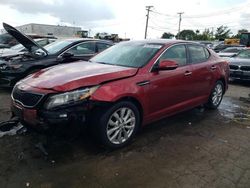 Salvage cars for sale at Chicago Heights, IL auction: 2015 KIA Optima LX