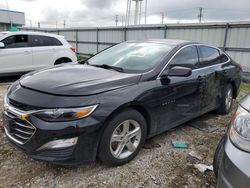 Salvage cars for sale at Dyer, IN auction: 2022 Chevrolet Malibu LS