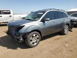 Salvage cars for sale at Brighton, CO auction: 2009 Acura MDX