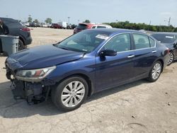 Salvage cars for sale at Indianapolis, IN auction: 2013 Honda Accord EXL