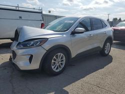 Salvage cars for sale at Dyer, IN auction: 2020 Ford Escape SE