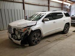 Salvage cars for sale at West Mifflin, PA auction: 2019 GMC Acadia Denali