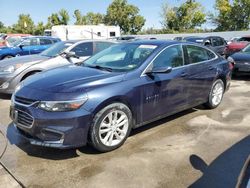 Chevrolet Vehiculos salvage en venta: 2016 Chevrolet Malibu LT