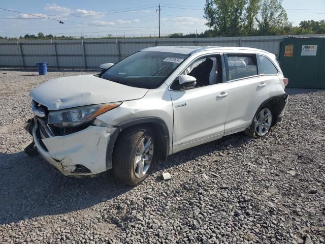 2016 Toyota Highlander Hybrid Limited