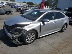 Salvage cars for sale at Sacramento, CA auction: 2021 Toyota Corolla LE