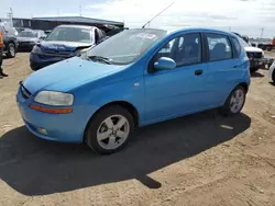 Salvage vehicles for parts for sale at auction: 2006 Chevrolet Aveo LT