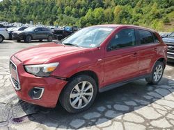 Salvage cars for sale at Hurricane, WV auction: 2015 Mitsubishi Outlander Sport ES