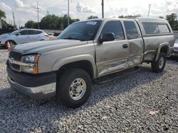 Chevrolet salvage cars for sale: 2003 Chevrolet Silverado C2500 Heavy Duty