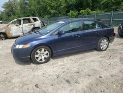 Honda salvage cars for sale: 2008 Honda Civic LX