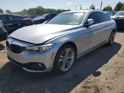 Salvage cars for sale at Hillsborough, NJ auction: 2017 BMW 430XI Gran Coupe