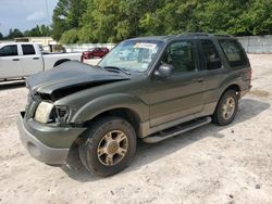 Salvage cars for sale at Knightdale, NC auction: 2003 Ford Explorer Sport