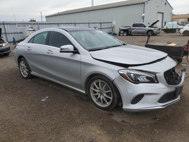 2018 Mercedes-Benz CLA 250 4matic