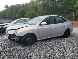 Hyundai salvage cars for sale: 2010 Hyundai Elantra Blue