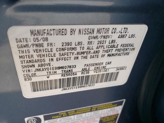 2008 Infiniti M35 Base