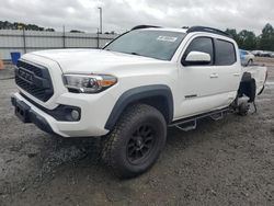 Salvage cars for sale from Copart Lumberton, NC: 2017 Toyota Tacoma Double Cab