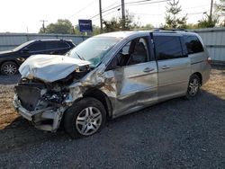 Salvage cars for sale at Hillsborough, NJ auction: 2007 Honda Odyssey EXL