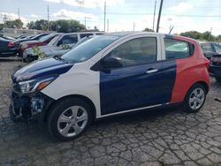 Salvage cars for sale at Dyer, IN auction: 2022 Chevrolet Spark LS