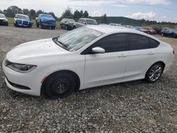 Salvage cars for sale at Tifton, GA auction: 2015 Chrysler 200 S