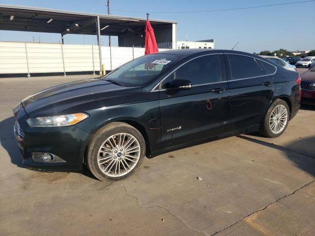 2014 Ford Fusion SE Hybrid