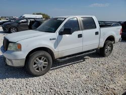 Salvage trucks for sale at Temple, TX auction: 2008 Ford F150 Supercrew