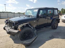 Salvage cars for sale at Lumberton, NC auction: 2017 Jeep Wrangler Unlimited Sport