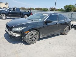 Salvage cars for sale at Wilmer, TX auction: 2018 Honda Civic EX