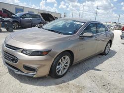 Salvage cars for sale at Haslet, TX auction: 2018 Chevrolet Malibu LT