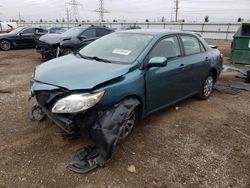 Toyota salvage cars for sale: 2009 Toyota Corolla Base