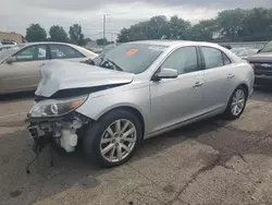 Salvage cars for sale at Moraine, OH auction: 2013 Chevrolet Malibu LTZ