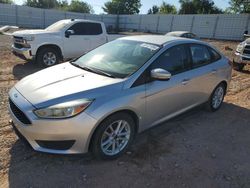 Salvage cars for sale at Oklahoma City, OK auction: 2015 Ford Focus SE