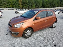 Salvage cars for sale at Gainesville, GA auction: 2018 Mitsubishi Mirage ES