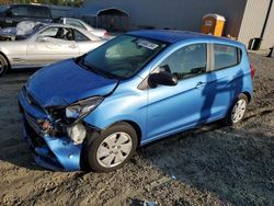 Chevrolet salvage cars for sale: 2017 Chevrolet Spark LS