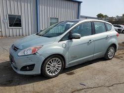 Salvage cars for sale at Tulsa, OK auction: 2013 Ford C-MAX Premium