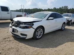 Chevrolet salvage cars for sale: 2018 Chevrolet Malibu LT