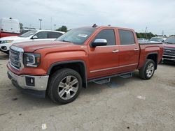 Salvage cars for sale at Indianapolis, IN auction: 2015 GMC Sierra K1500 SLT