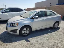 Salvage cars for sale from Copart Mentone, CA: 2012 Chevrolet Sonic LS