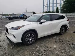 Salvage cars for sale from Copart Windsor, NJ: 2021 Toyota Highlander XLE