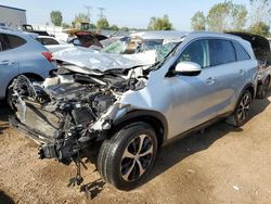 Salvage cars for sale at Elgin, IL auction: 2017 KIA Sorento EX