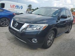 Salvage cars for sale at Bridgeton, MO auction: 2015 Nissan Pathfinder S