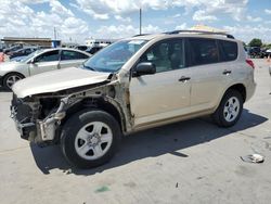 Salvage cars for sale at Grand Prairie, TX auction: 2010 Toyota Rav4