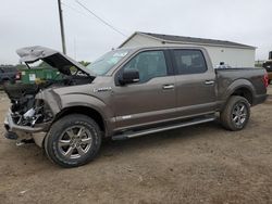 Salvage cars for sale at Portland, MI auction: 2018 Ford F150 Supercrew