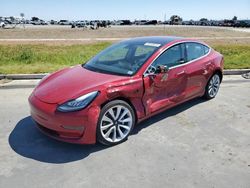 Salvage cars for sale at auction: 2018 Tesla Model 3