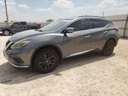 Salvage cars for sale at Andrews, TX auction: 2018 Nissan Murano S